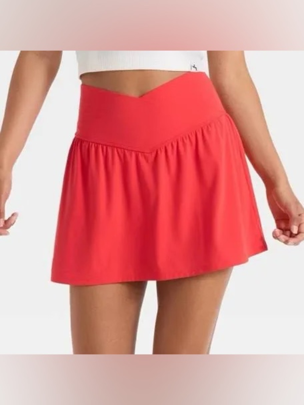 JoyLab V-Waist Coral athletic Skort